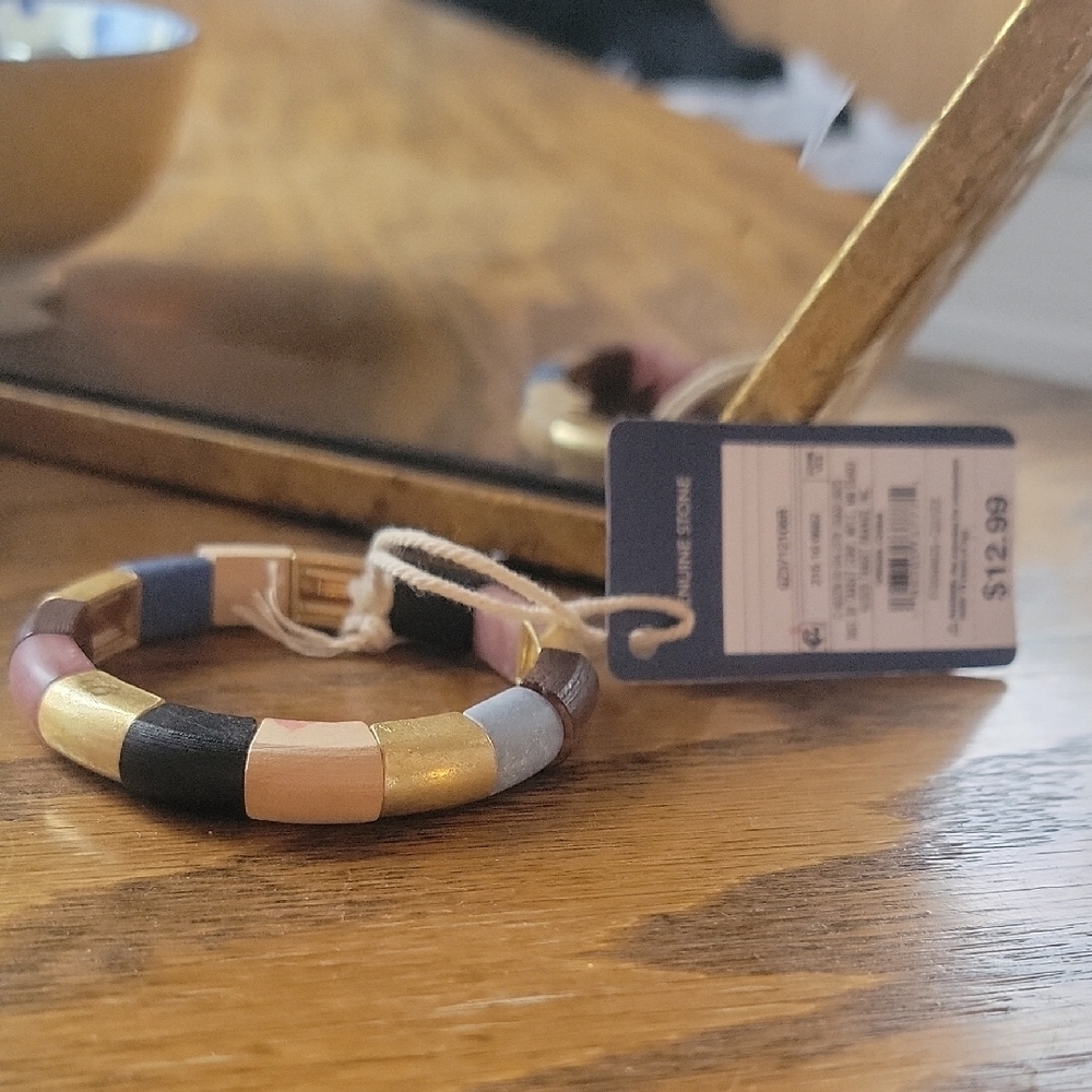 Multicolor Geometric Bracelet